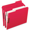 Pendaflex 1/3 Tab Cut Letter Recycled Top Tab File Folder - 8 1/2" x 11" - 2" Expansion - 2 Fastener(s) - 2" Fastener Capacity for Folder - Top Tab Location - Assorted Position Tab Position - Red - 10% Recycled - 50 / Box