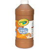 Crayola Washable Finger Paint Markers - 2 lb - 1 Each - Brown