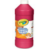 Crayola Washable Finger Paint Markers - 2 lb - 1 Each - Red