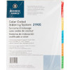 Business Source A-Z Tab Table of Contents Index Dividers - Printed Tab(s) - Character - A-Z - 25 Tab(s)/Set - 8.5" Divider Width x 11" Divider Length - Letter - 3 Hole Punched - White Mylar Divider - White Mylar Tab(s) - 25 / Set