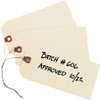 Avery Shipping Tags - #26 - 6.25" Length x 3.13" Width - Rectangular - Wire Fastener - 1000 / Box - Card Stock, Pulp - Manila