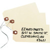 Avery Shipping Tags - #26 - 5.25" Length x 2.62" Width - Rectangular - Wire Fastener - 1000 / Box - Card Stock, Pulp - Manila