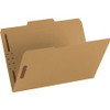 Smead 1/3 Tab Cut Legal Recycled Fastener Folder - 8 1/2" x 14" - 3/4" Expansion - 2 x 2K Fastener(s) - 2" Fastener Capacity for Folder - Top Tab Location - Assorted Position Tab Position - Kraft - Kraft - 10% Recycled - 50 / Box