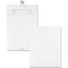 Quality Park Flap-Stik Open-end Envelopes - Catalog - #10 1/2 - 9" Width x 12" Length - 14 lb - Peel & Seal - Tyvek - 100 / Box - White