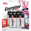 Energizer MAX Alkaline 9 Volt Batteries - For General Purpose - 9 V DC - 48 / Carton