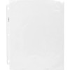 Business Source Economy Weight Sheet Protectors - 11" Height x 9" Width - 2 mil Thickness - For Letter 8 1/2" x 11" Sheet - Ring Binder - Rectangular - Semi Clear - Polypropylene - 200 / Box