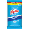 Windex Glass & Surface Wipes - Ready-To-Use/Concentrate Wipe - Softpack - 38 / Pack