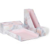 U Brands 4 Piece Desk Organization Kit - 4.1" Height x 9.8" Width12" Length - Desktop - Sturdy, Lightweight - Soft Dye - Chipboard, Paper - 1 Each