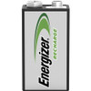 Energizer Recharge Universal Rechargeable 9V Batteries, 1 Pack - For Multipurpose - Battery Rechargeable - 9V - 9 V DC - 150 mAh - Nickel Metal Hydride (NiMH) - 1 Each