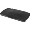 Rubbermaid Commercial Slim Jim Hinged Waste Container Lid - Rectangular - 1 Each - Black