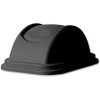 Rubbermaid Commercial 2957 Wastebasket Lids - Rectangular - 1 Each - Black