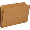 Smead 1/3 Tab Cut Legal Recycled Top Tab File Folder - 8 1/2" x 14" - 3/4" Expansion - Assorted Position Tab Position - Kraft - Kraft - 10% Recycled - 100 / Box