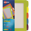 Avery Ultralast Big Tab Plastic Dividers - 5 x Divider(s) - 5 Write-on Tab(s) - 5 - 5 Tab(s)/Set - 8.5" Divider Width x 11" Divider Length - 3 Hole Punched - Multicolor Plastic Divider - Multicolor Plastic Tab(s) - 1 Each