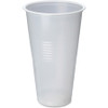 Genuine Joe Translucent Beverage Cup - 20 fl oz - 50 / Carton - Translucent, Clear - Beverage, Picnic, Company, Event