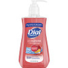 Dial Pomegranate Antibacterial Hand Soap - Pomegranate & Tangerine Scent - 7.5 fl oz (221.8 mL) - Kill Germs - Hand, Skin - Red - Residue-free - 12 / Carton