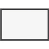 U Brands Magnetic Dry Erase Board, 23 x 35 Inches, Black Wood Frame (311U00-01) - 23" (1.9 ft) Width x 35" (2.9 ft) Height - White Painted Steel Surface - Black Medium Density Fiber (MDF) Frame - Rectangle - Horizontal/Vertical - 1 Each