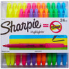 Sharpie Chisel Tip Highlighter - Chisel Marker Point Style - Assorted - 24 / Pack