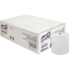Genuine Joe Solutions 850' Roll Hard Wound Paper Towels - 1 Ply - 7" x 850 ft - White - Virgin Fiber - Soft, Embossed, Absorbent, Eco-friendly, Strong - 6 / Carton