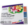 Pentel Arts Pentel Arts Oil Pastels - 2.4" Length - 0.4" Diameter - Black, Brown, Cobalt Blue, Gray, Green, Orange, White, Red, Pale Blue, Pale Orange, Lime Yellow, ... - 432 / Box