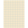 Pacon Ruled Drawing Paper - 500 Sheets - Quad Ruled - 1" Ruled - Unruled - 9" x 12" - Manila Paper - 500 / Pack
