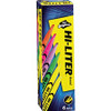 Avery Pen-Style Fluorescent Highlighters - Chisel Marker Point Style - Fluorescent Green, Fluorescent Orange, Fluorescent Pink, Fluorescent Purple, Fluorescent Yellow - 6 / Pack