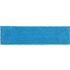 Rubbermaid Commercial Adaptable Flat Mop Microfiber Pad - 19.5" Length x 5.5" Depth - MicroFiber - Blue