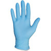 Protected Chef Nitrile General Purpose Gloves - Medium Size - Unisex - Blue - Ambidextrous, Disposable, Powder-free, Comfortable - For Cleaning, Food Handling - 100 / Box - 3.5 mil Thickness