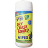 Mtsenbcker's Lift Off Lift Off Dry Erase Board Wipes - 7" Width x 12" Length - Used as Mark Remover, Shadow Remover, Ink Remover - Water Based - Plastic - 1Each