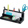 Fellowes Designer Suites Organizer - 7 Compartment(s) - 3.9" Height x 11.1" Width x 5" Depth - Desktop - Stackable - Black, Pearl - 1 Each