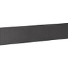 Lorell Essentials Series Hutch Tackboards - 16.50" Height x 45" Width x 0.50" Depth - Black Fabric Surface - Laminated - 1 Each