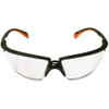 3M Privo Unisex Protective Eyewear - Comfortable, Anti-fog, UV Resistant, Nose Bridge - Standard Size - Ultraviolet Protection - Orange - 1 Each