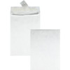 Quality Park Tyvek Open-End Expansion Envelopes - Expansion - 10" Width x 13" Length - 1 1/2" Gusset - 18 lb - Self-sealing - Tyvek - 100 / Carton - White