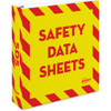Avery 2" Heavy-Duty Industrial SDS Binder - One-Touch Rings - 2" Binder Capacity - Letter - 8 1/2" x 11" Sheet Size - 540 Sheet Capacity - Ring Fastener(s) - 4 Pocket(s) - Vinyl - Red - Heavy Duty, One Touch Ring, Preprinted, Sturdy - 1 Each