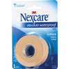 Nexcare Waterproof Tape - 15 ft Length x 1" Width - Foam - Dispenser Included - 1 Each - Aqua