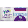 Swiffer WetJet Heavy-duty Mopping Pad Refill - 10" Width - White, Blue