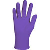 Kimberly-Clark Purple Nitrile Exam Gloves - 9.5" - Large Size - Purple - Beaded Cuff, Ambidextrous, Textured Fingertip, Powder-free, Durable, Latex-free - For Chemotherapy, Security - 1000 / Carton - 6 mil Thickness - 9.50" Glove Length