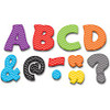 Teacher Created Resources Chevron 3" Magnetic Letters - Learning Theme/Subject - 67 x Letter Shape - Magnetic - Chevron - Durable, Damage Resistant - 0.10" Height x 3" Width x 3" Depth - Multicolor - 67 / Pack