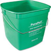 Impact Products PuraPail 6-Qt Utility Cleaning Bucket - 6 quart - 7.7" x 8.1" - Green - 1 Each