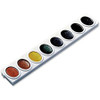 Prang Oval Pan Watercolors Set Refill Tray - 3 / Box - Assorted