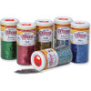 Spectra Glitter Sparkling Crystals - 4 oz - 6 / Set - Assorted