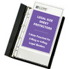 C-Line Heavyweight Poly Sheet Protectors - Legal Size, 7-Hole Punched for 3-Ring or 4-Ring Binders, Clear, Top Loading, 14 x 8-1/2, 50/BX, 62047