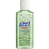 PURELL Sanitizing Gel - Floral Scent - 4 fl oz (118.3 mL) - Kill Germs - Hand - Green - Non-sticky, Residue-free - 1 Each