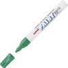 uni-ball Uni-Paint PX-20 Oil-Based Medium Point Marker - Medium Marker Point - Green Oil Based Ink - White Barrel - 1 Each