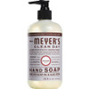 Mrs. Meyer's Hand Soap - Lavender Scent - 12.5 fl oz (369.7 mL) - Dirt Remover, Grime Remover - Hand - Multicolor - Non-drying, Paraben-free, Phthalate-free, Cruelty-free - 1 Each