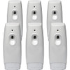 TimeMist Settings Air Freshener Dispenser - 0.13 Hour, 0.25 Hour, 0.50 Hour - 2 x AA Battery - 6 / Carton - White