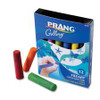 Dixon Prang Freart Oversized Chalk - 4" Length - 1" Diameter - Assorted - 12 / Box