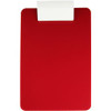 Saunders Antimicrobial Clipboard - Low Profile - 8 1/2" x 11" - Red, White - 1 / Each