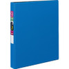 Avery Durable Binder - DuraHinge - 1" Binder Capacity - Letter - 8 1/2" x 11" Sheet Size - 220 Sheet Capacity - 3 x Slant D-Ring Fastener(s) - 2 Internal Pocket(s) - Blue - Recycled - Gap-free Ring, Stacked Pocket, Rivet - 1 Each