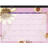 At-A-Glance Paper Flowers Monthly Desk Pad - Julian Dates - Monthly - 1 Year - January 2023 till December 2023 - 1 Month Single Page Layout - 22" x 17" Sheet Size - 2.81" x 2.50" Block - Headband - Desk Pad - Multi - Poly, Paper - 1 Each