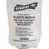 Genuine Joe Reusable Plastic Bowls - White - 125 / Pack